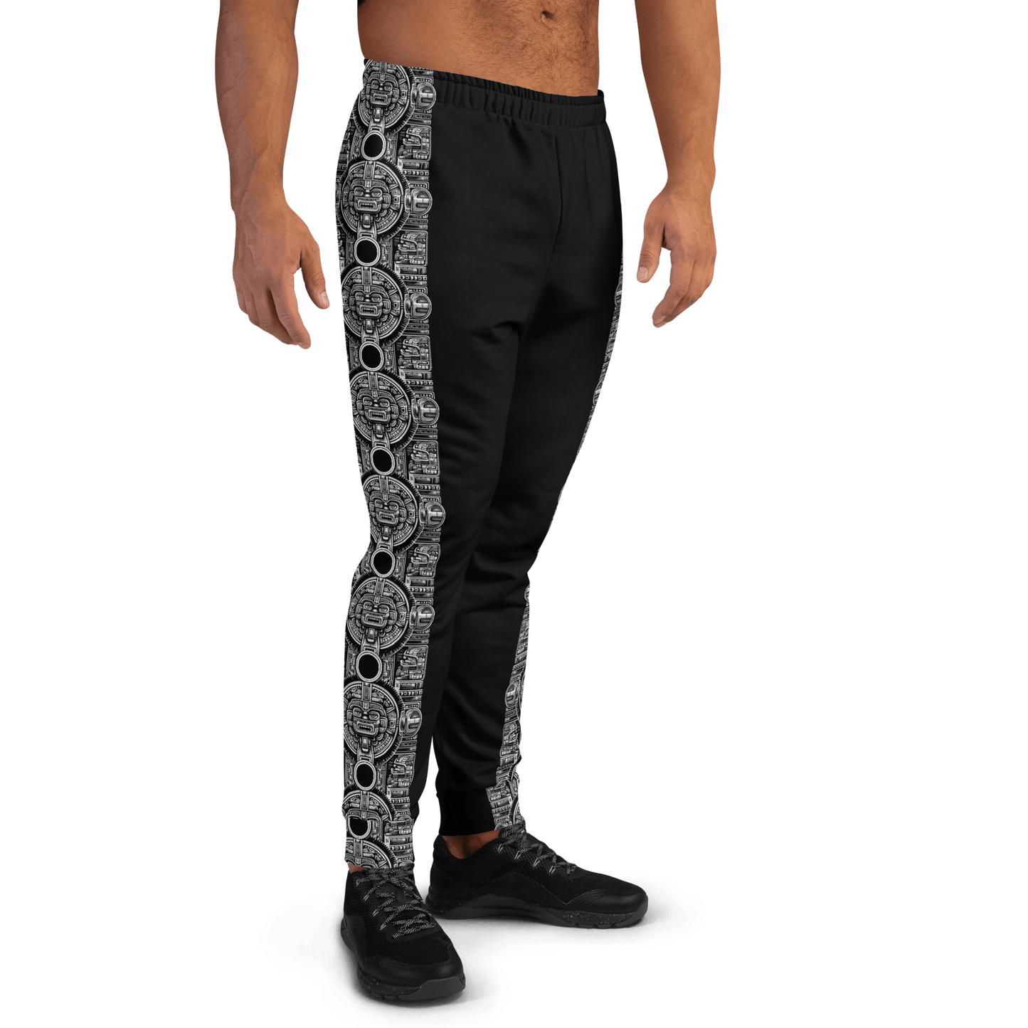 Mayan Aztec Tribal Festival Rave Joggers v4 - Alchemystics.org
