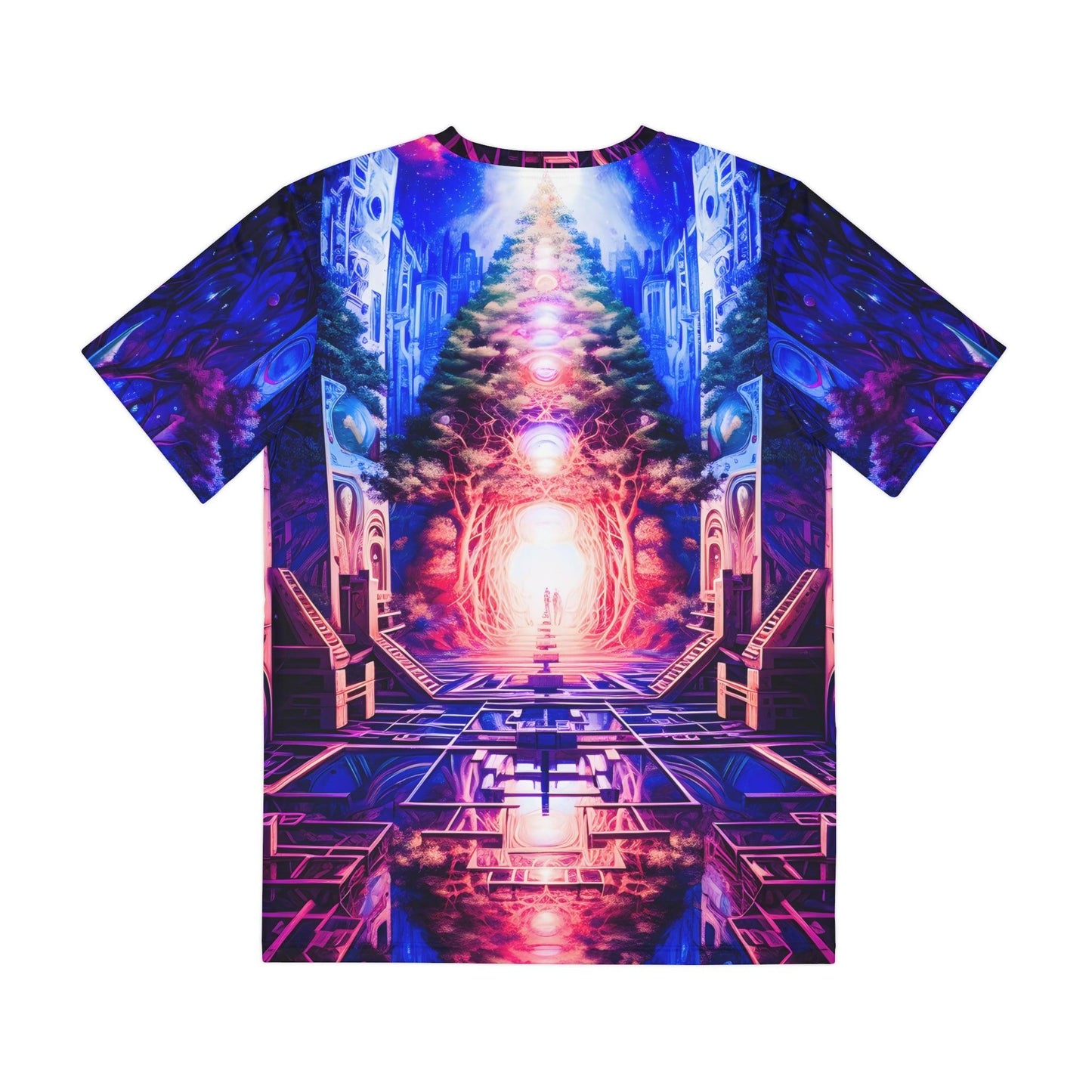 Realms v1.0 Unisex Polyester All Over Print T-shirt - Alchemystics.org