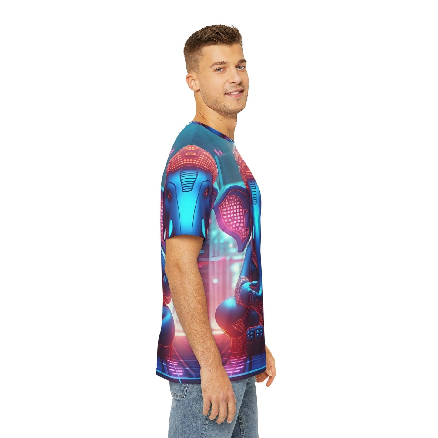 3D Ganesh Remover Of Obstacles Full Sublimation Shirt - Embrace the Power and Style Colorful Symmetrical Sublimation- All Over Print (AOP) - Street or Festival Wear - Alchemystics.org