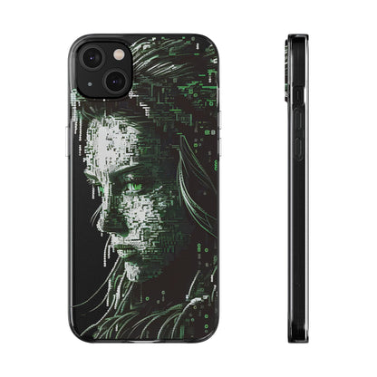 AI Girl Transparent Soft Phone Case for Samsung or Iphone - Alchemystics.org