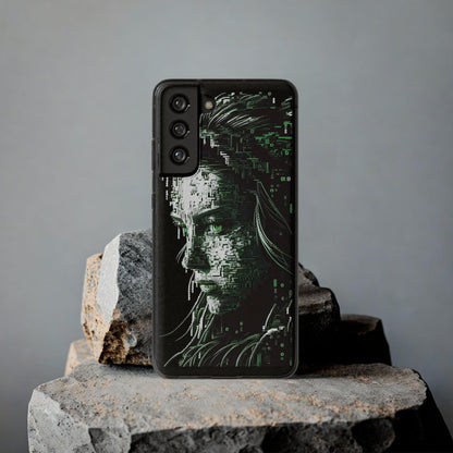 AI Girl Transparent Soft Phone Case for Samsung or Iphone - Alchemystics.org
