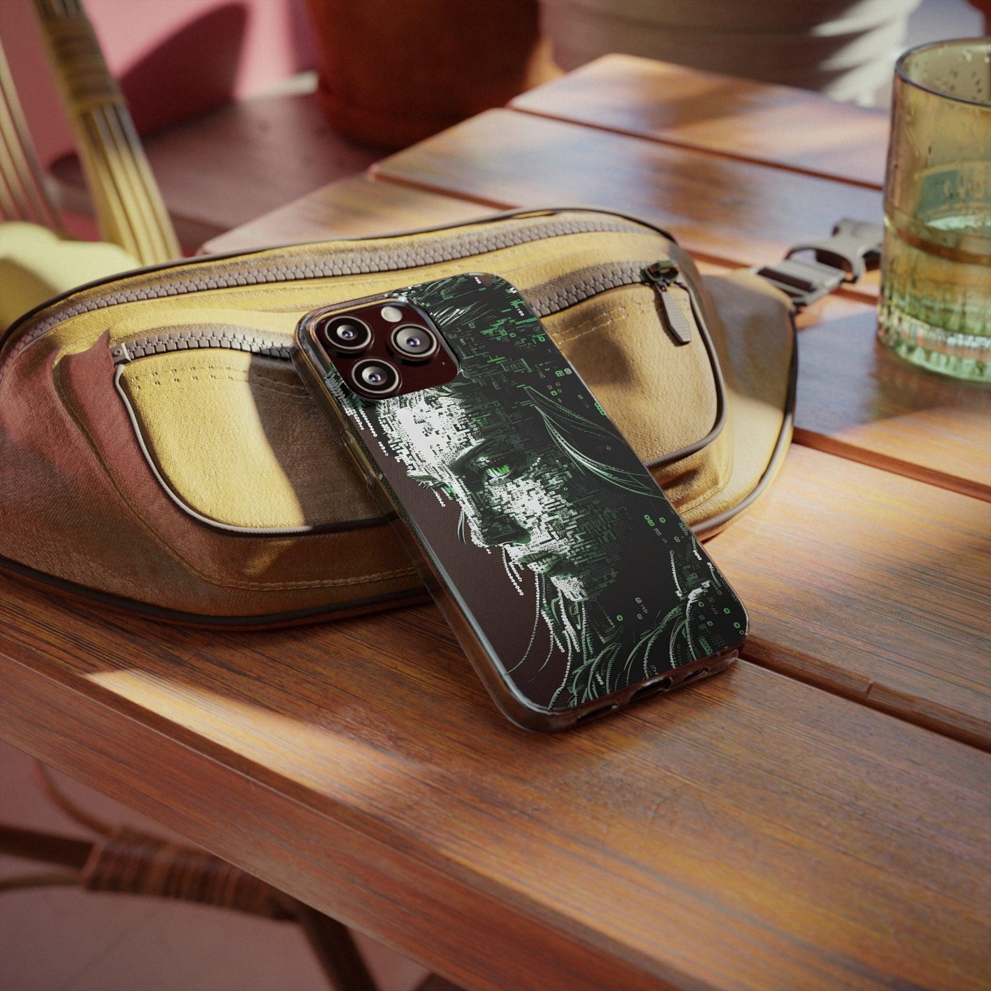 AI Girl Transparent Soft Phone Case for Samsung or Iphone - Alchemystics.org