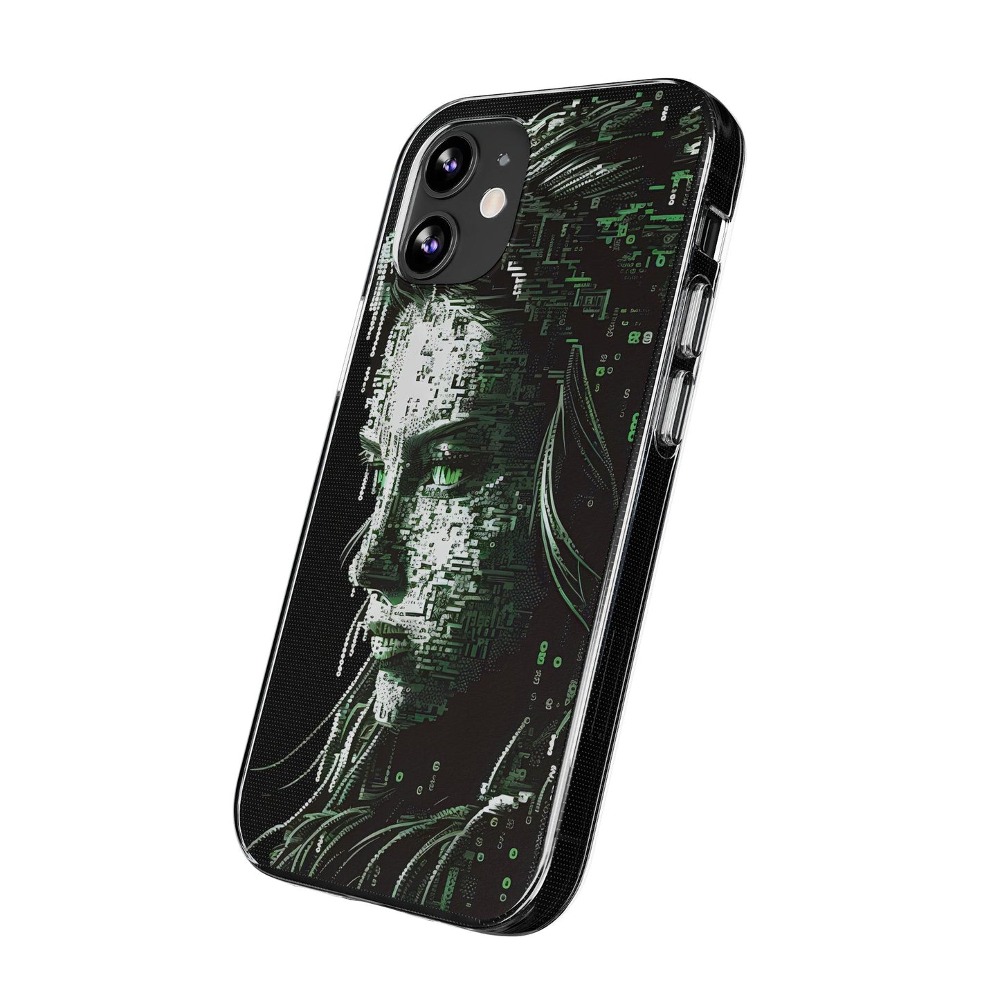 AI Girl Transparent Soft Phone Case for Samsung or Iphone - Alchemystics.org