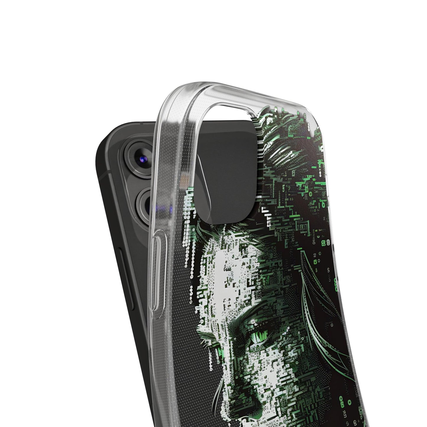 AI Girl Transparent Soft Phone Case for Samsung or Iphone - Alchemystics.org