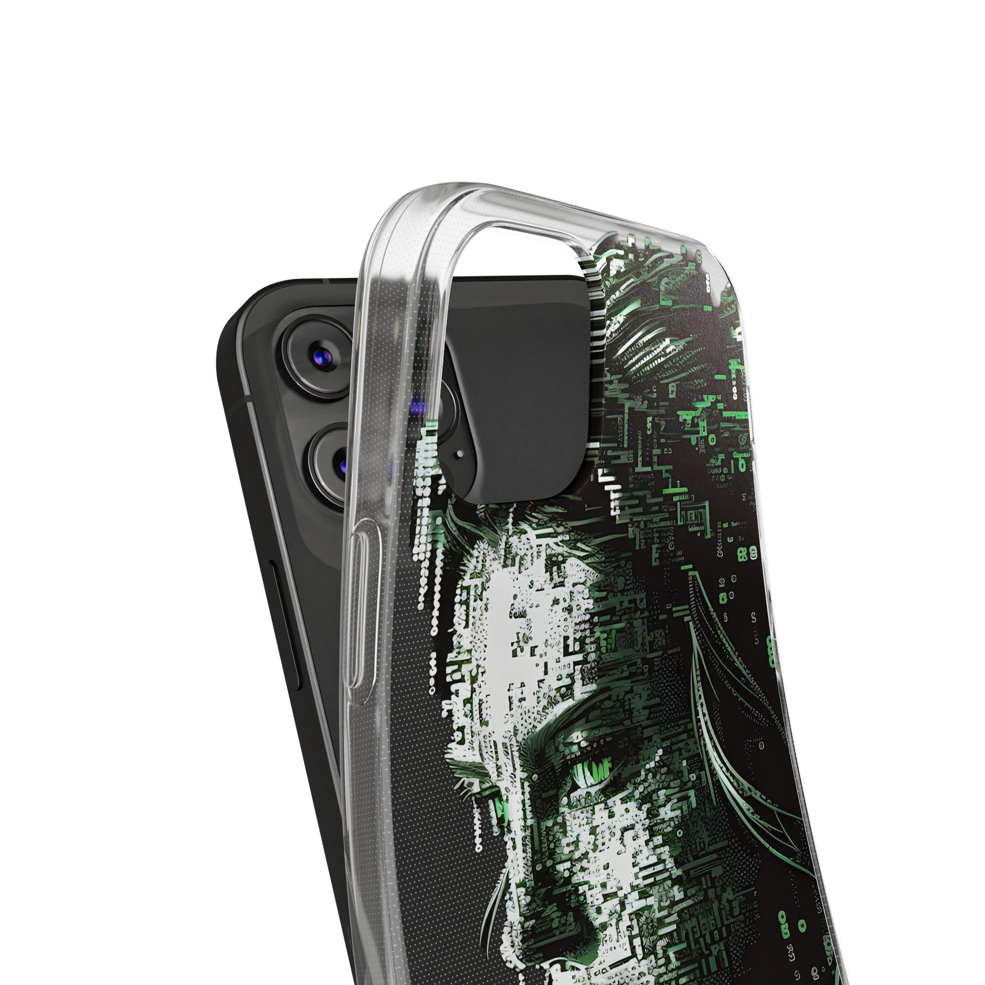 AI Girl Transparent Soft Phone Case for Samsung or Iphone - Alchemystics.org