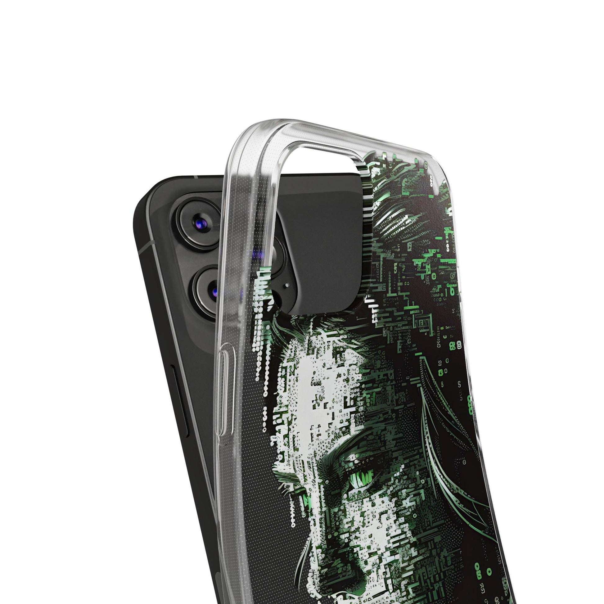 AI Girl Transparent Soft Phone Case for Samsung or Iphone - Alchemystics.org