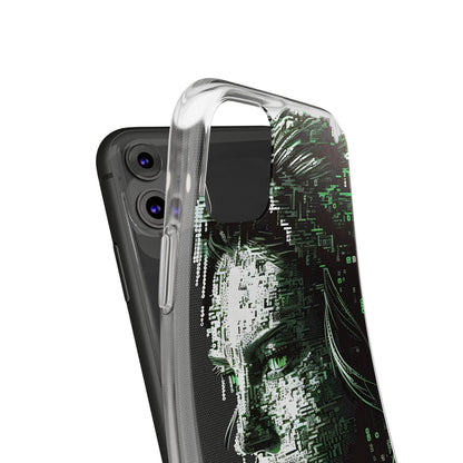 AI Girl Transparent Soft Phone Case for Samsung or Iphone - Alchemystics.org