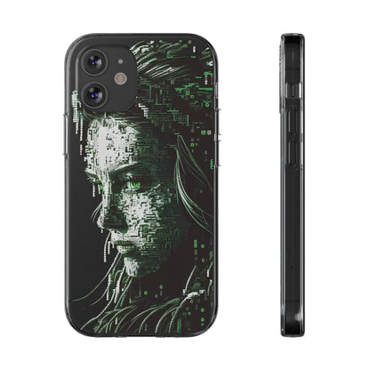 AI Girl Transparent Soft Phone Case for Samsung or Iphone - Alchemystics.org