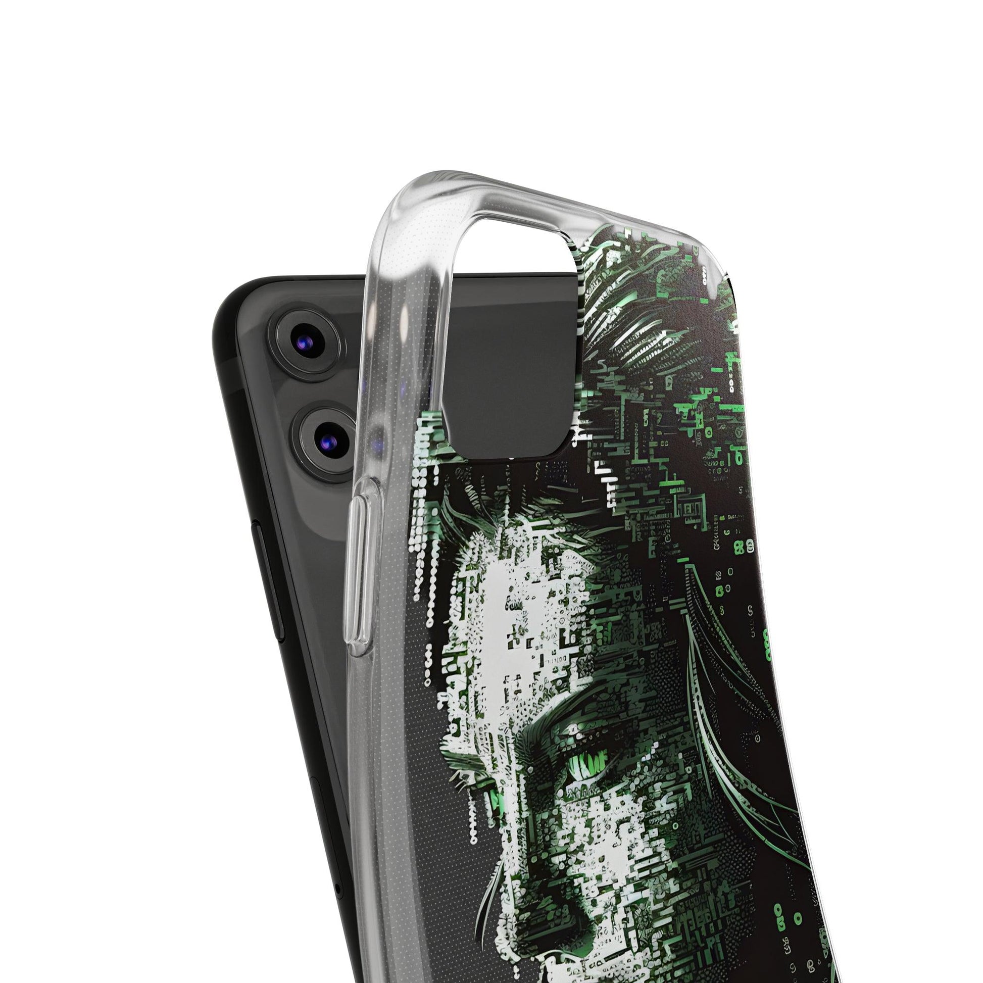 AI Girl Transparent Soft Phone Case for Samsung or Iphone - Alchemystics.org