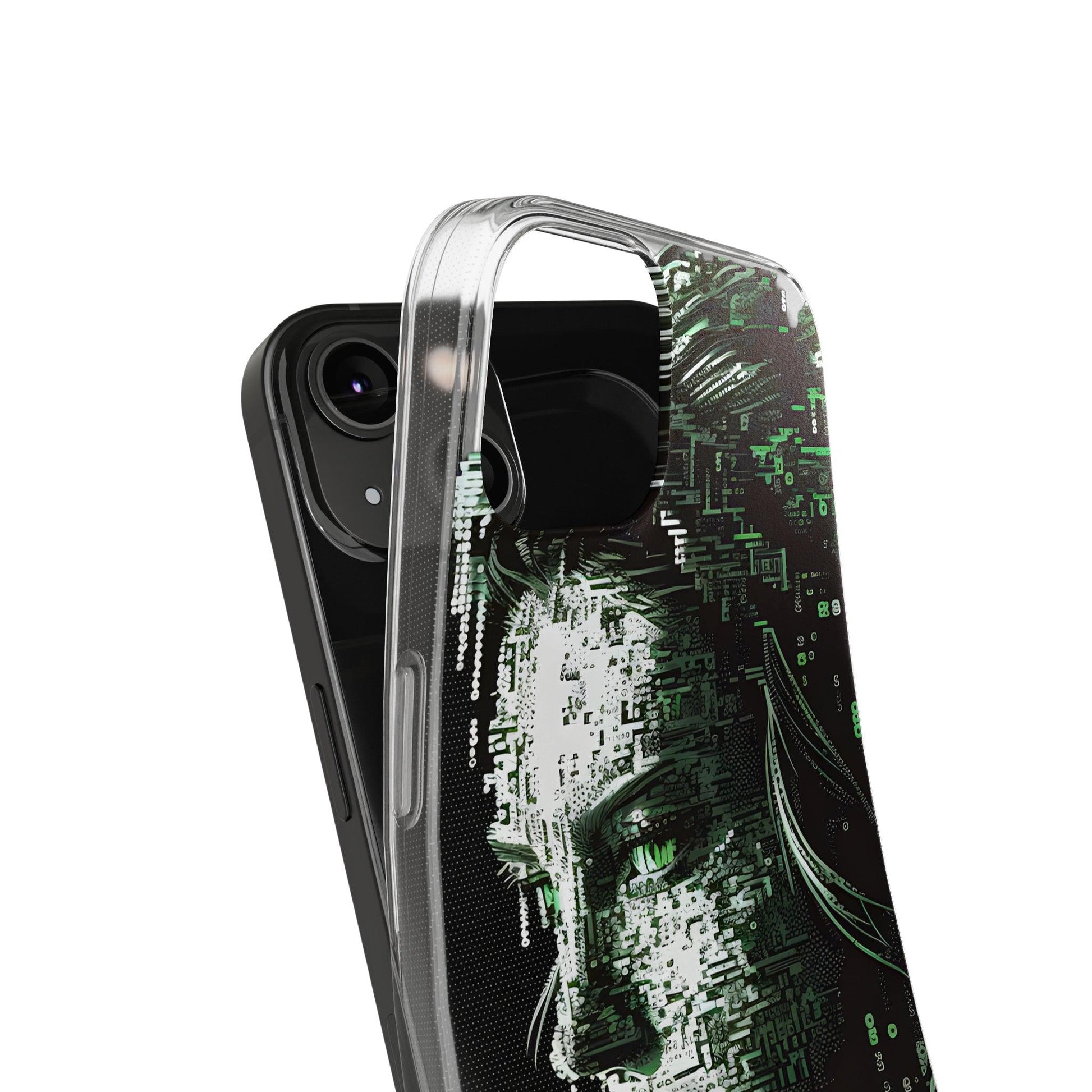 AI Girl Transparent Soft Phone Case for Samsung or Iphone - Alchemystics.org