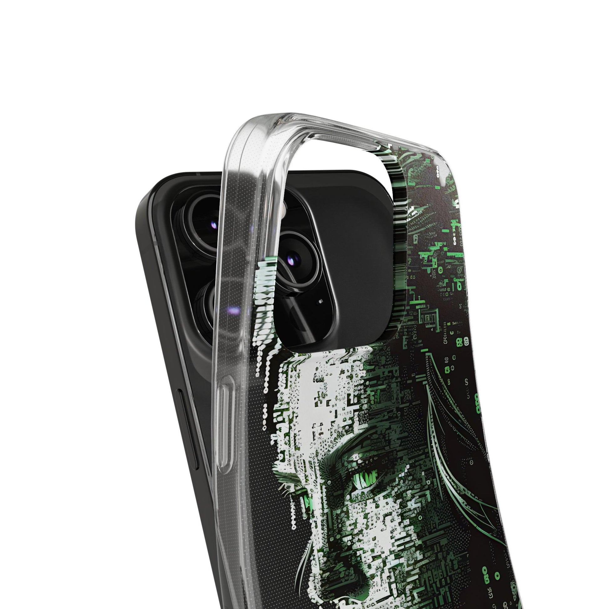 AI Girl Transparent Soft Phone Case for Samsung or Iphone - Alchemystics.org
