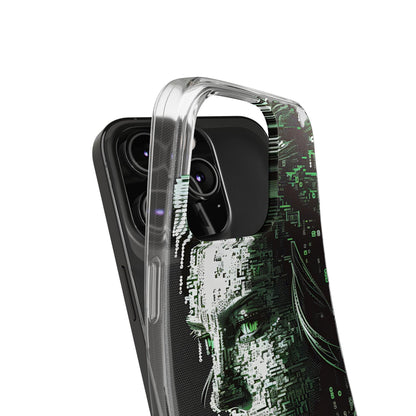 AI Girl Transparent Soft Phone Case for Samsung or Iphone - Alchemystics.org