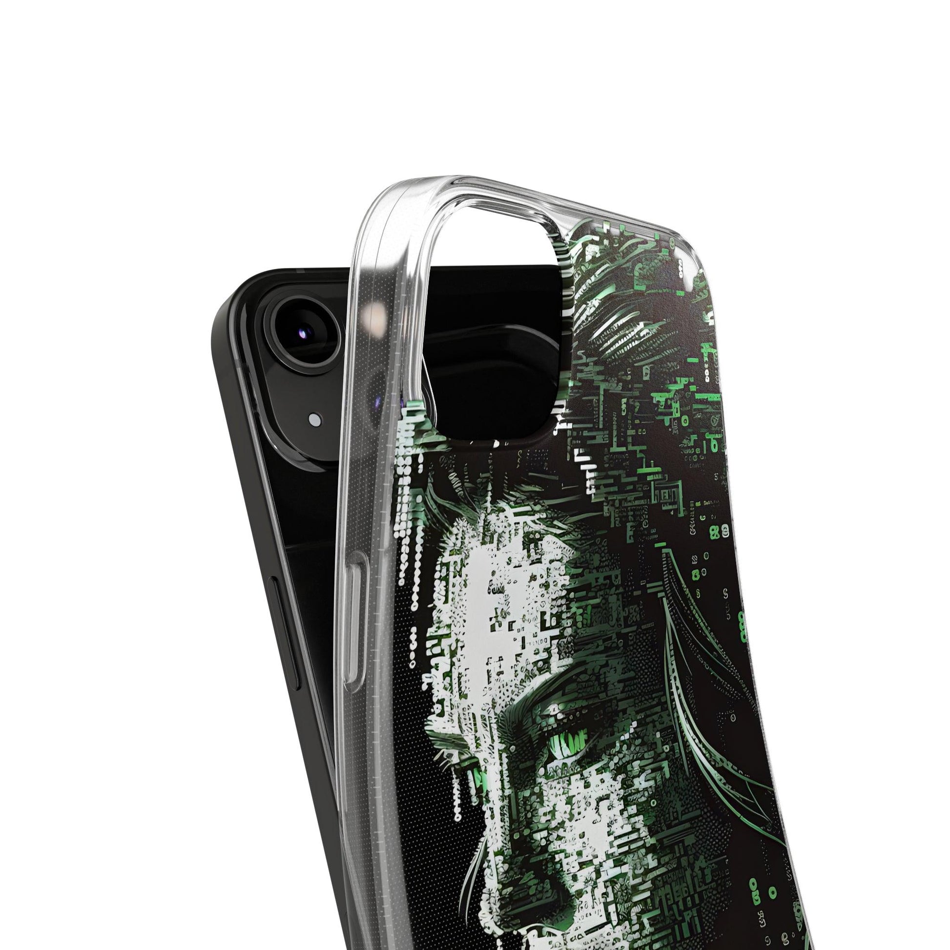 AI Girl Transparent Soft Phone Case for Samsung or Iphone - Alchemystics.org