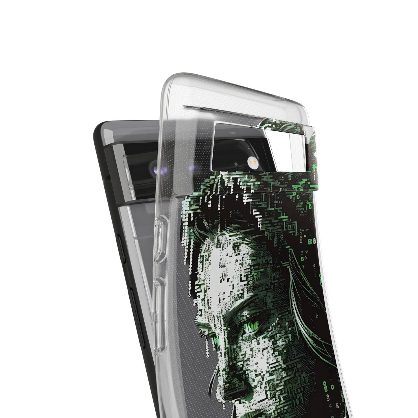 AI Girl Transparent Soft Phone Case for Samsung or Iphone - Alchemystics.org