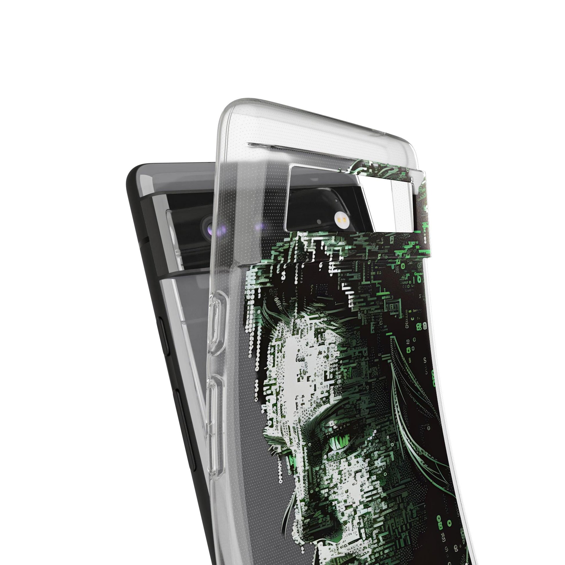 AI Girl Transparent Soft Phone Case for Samsung or Iphone - Alchemystics.org