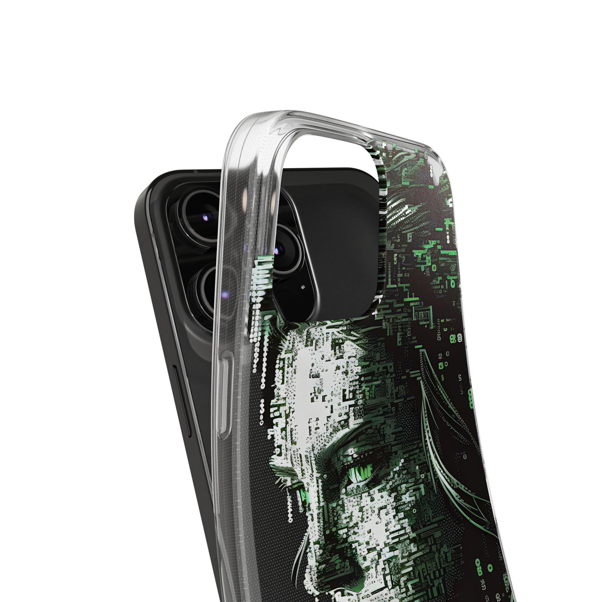 AI Girl Transparent Soft Phone Case for Samsung or Iphone - Alchemystics.org