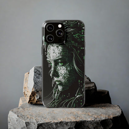 AI Girl Transparent Soft Phone Case for Samsung or Iphone - Alchemystics.org