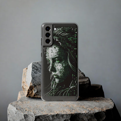 AI Girl Transparent Soft Phone Case for Samsung or Iphone - Alchemystics.org
