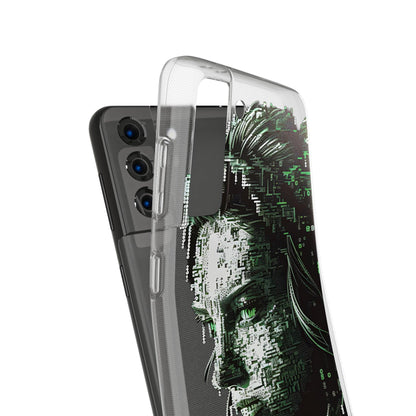 AI Girl Transparent Soft Phone Case for Samsung or Iphone - Alchemystics.org