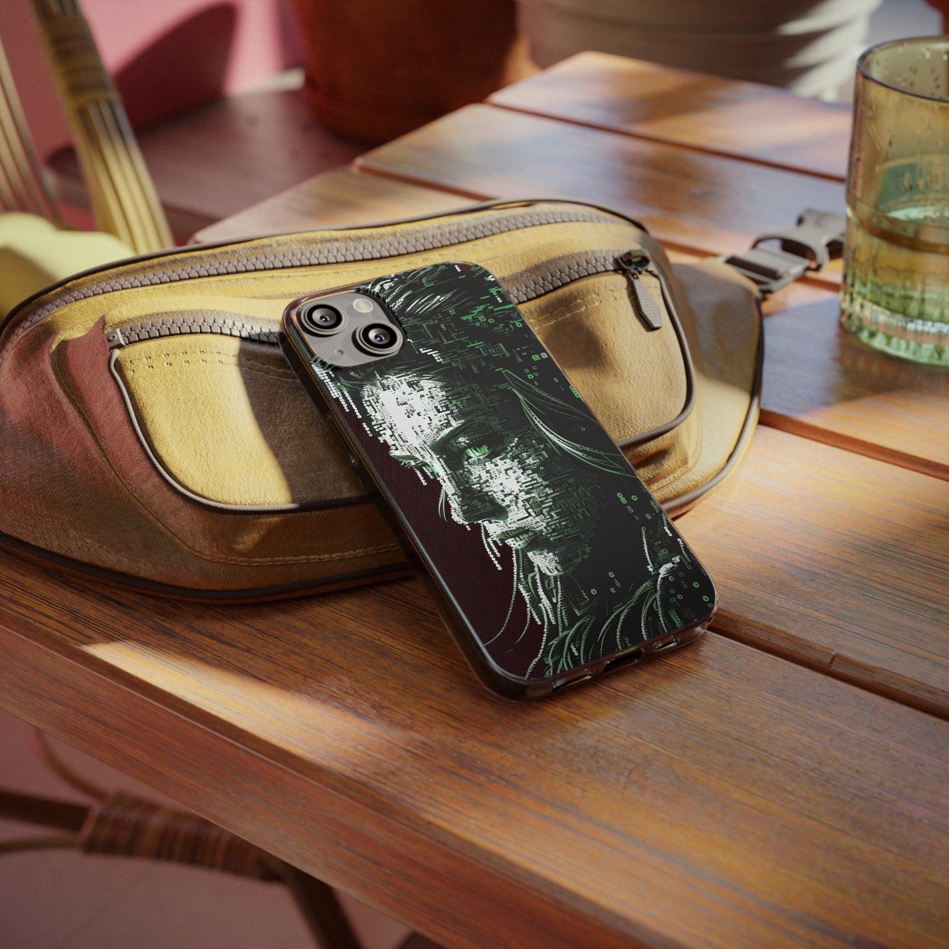AI Girl Transparent Soft Phone Case for Samsung or Iphone - Alchemystics.org