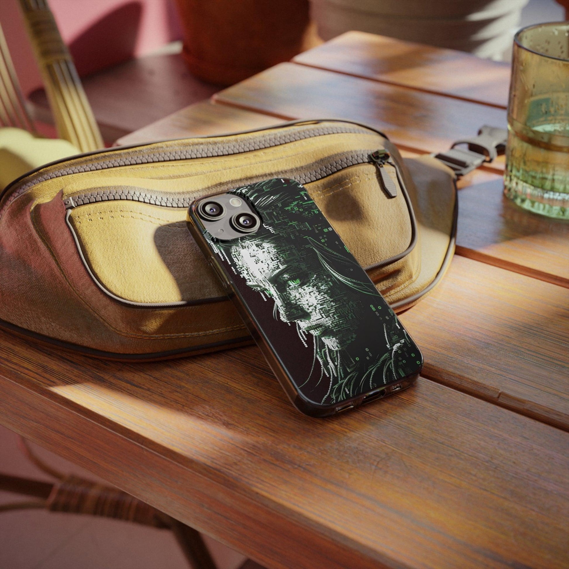 AI Girl Transparent Soft Phone Case for Samsung or Iphone - Alchemystics.org