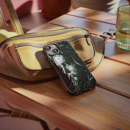 AI Girl Transparent Soft Phone Case for Samsung or Iphone - Alchemystics.org