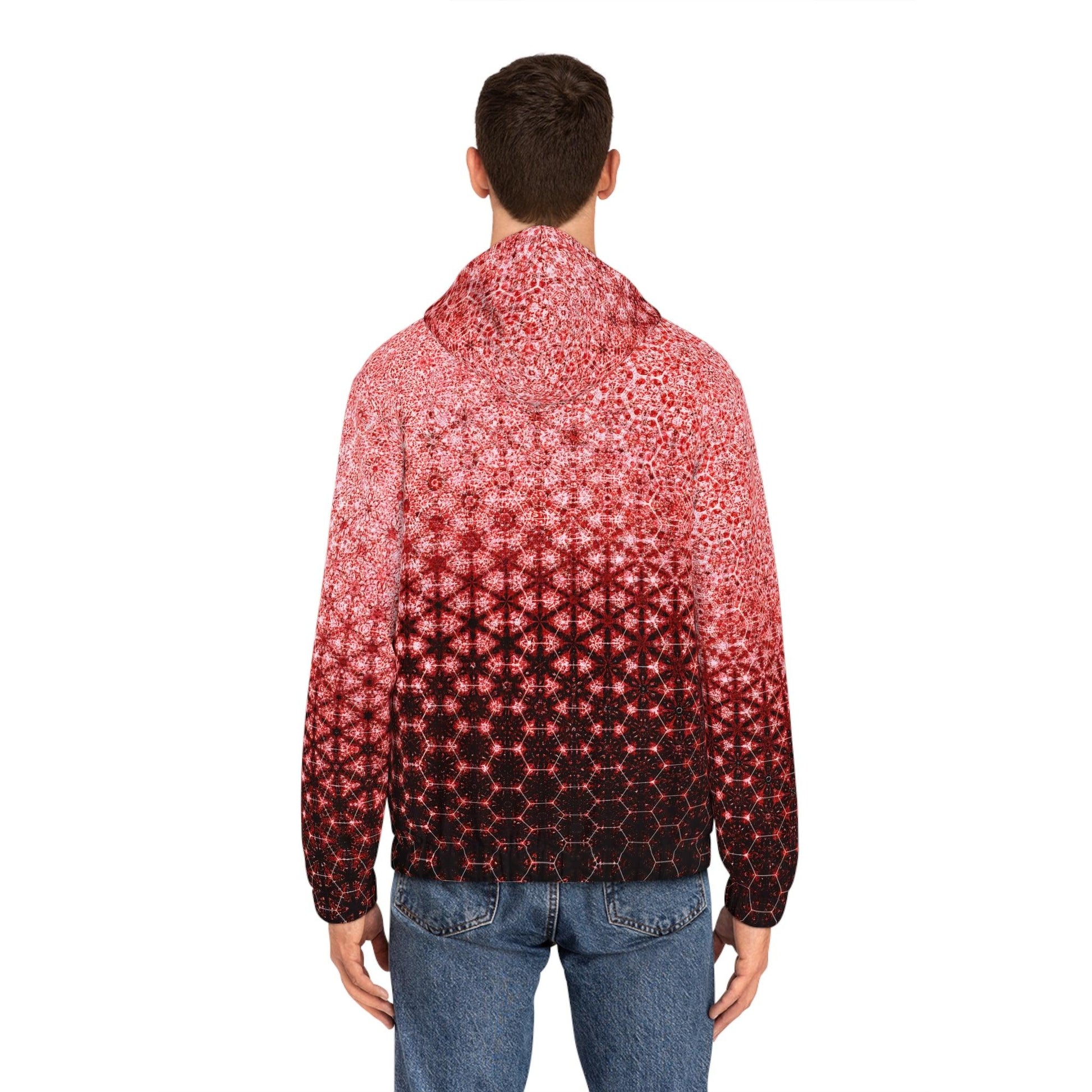 Alchemystics Sacred Scatter Plot by Meta Zen - Geometric Unisex Zip Up Hoodie (AOP) v3 - Alchemystics.org