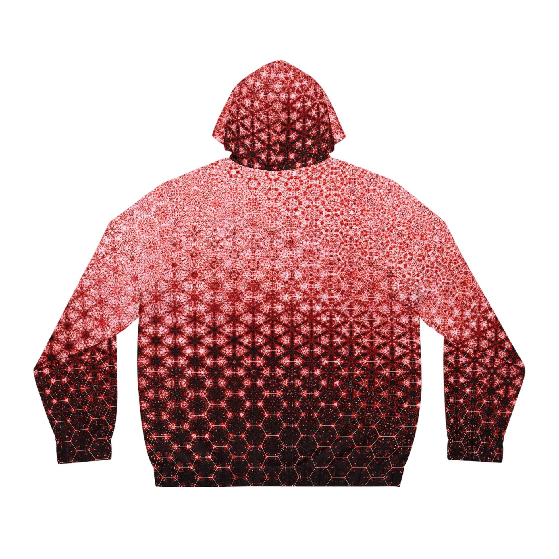 Alchemystics Sacred Scatter Plot by Meta Zen - Geometric Unisex Zip Up Hoodie (AOP) v3 - Alchemystics.org