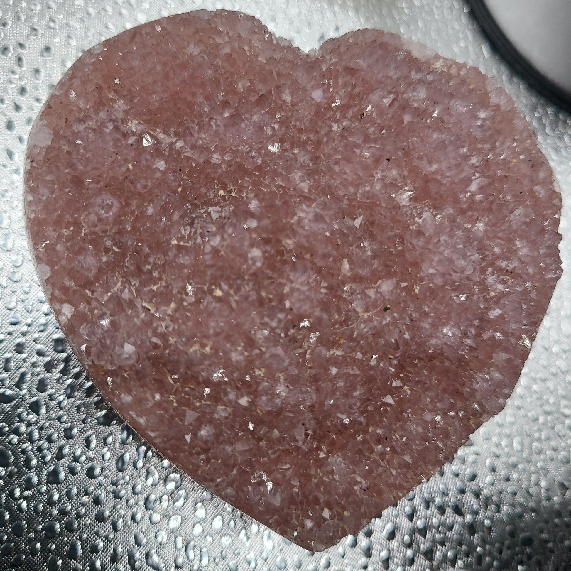 Amethyst Drusy Heart 6 - Alchemystics.org