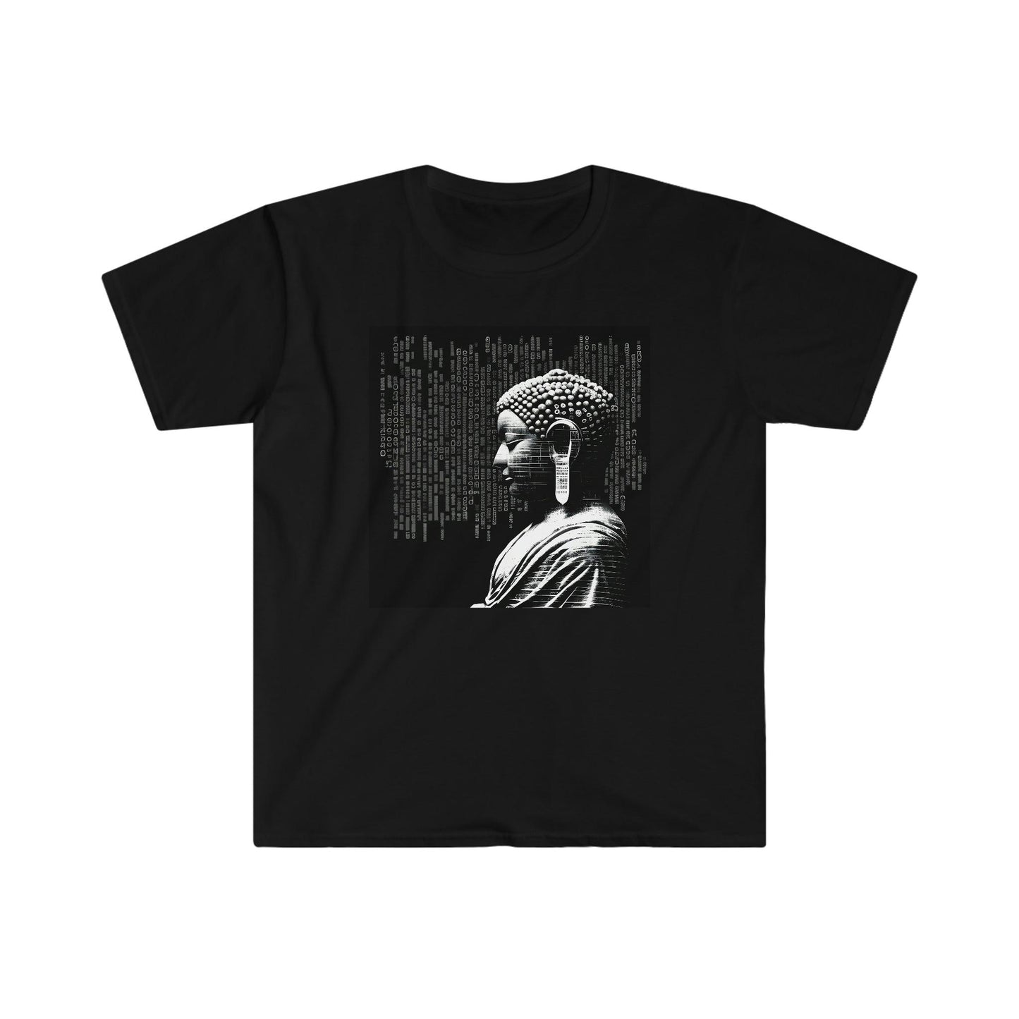 Artificial Intelligence Art T-shir - Men's and Women's Unisex Shirt for Festival and Street Wear - Meta Zen Series v1.1 - Alchemystics.org