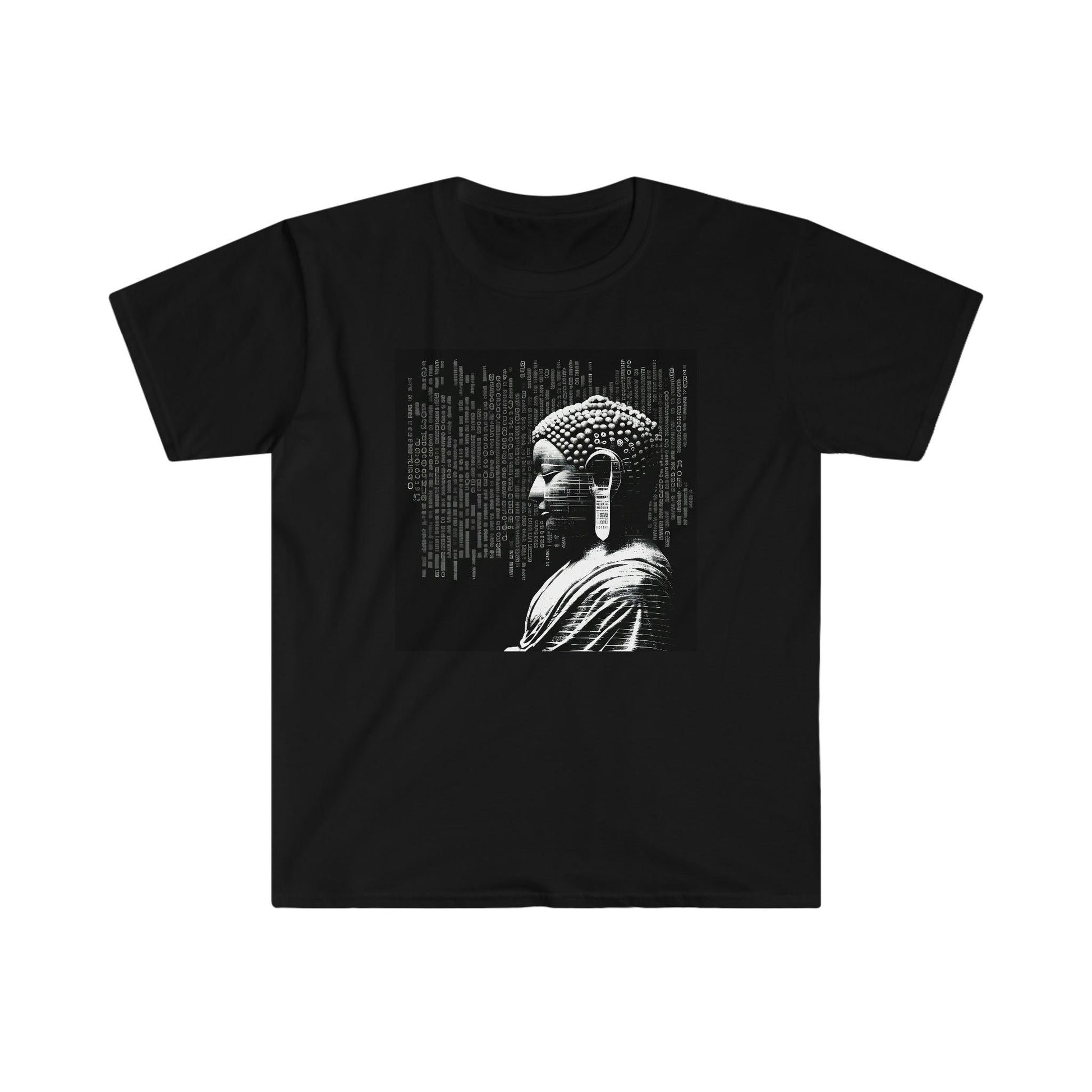 Artificial Intelligence Art T-shir - Men's and Women's Unisex Shirt for Festival and Street Wear - Meta Zen Series v1.1 - Alchemystics.org