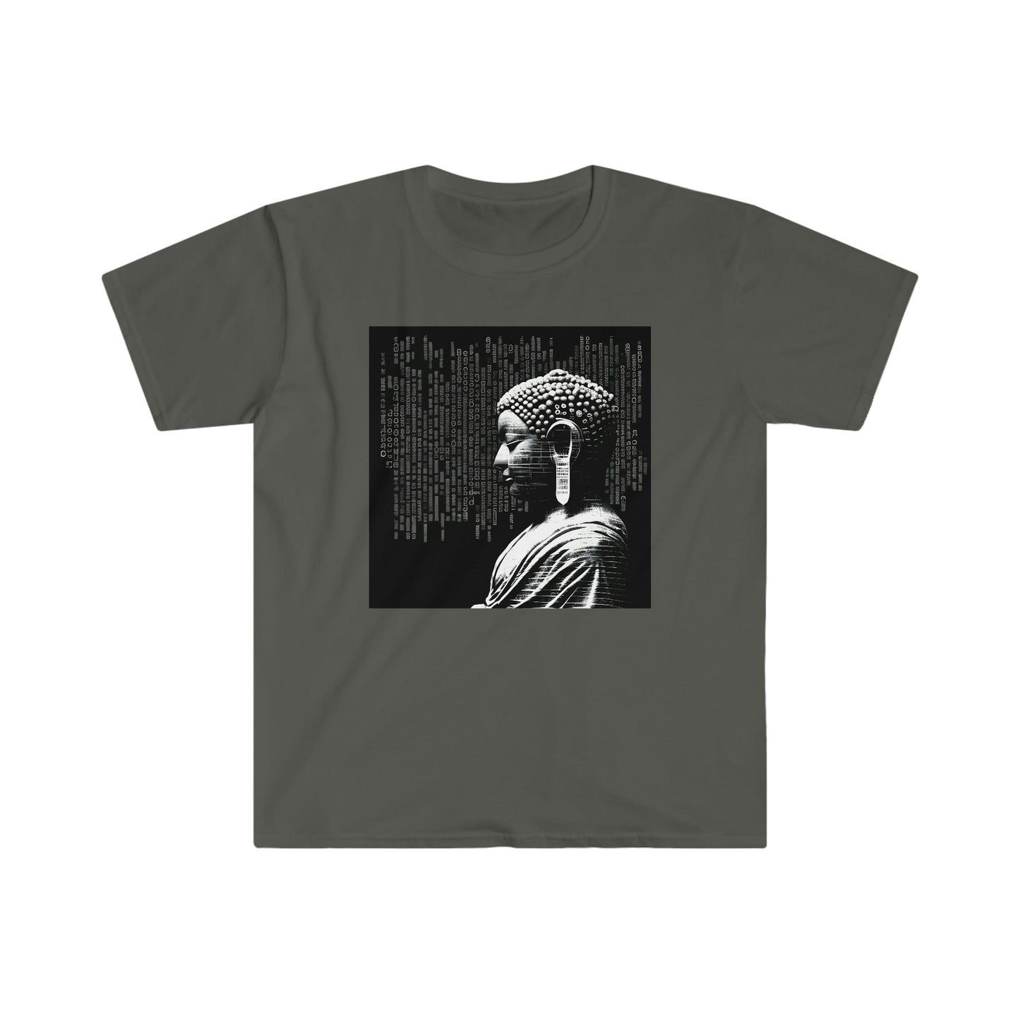 Artificial Intelligence Art T-shir - Men's and Women's Unisex Shirt for Festival and Street Wear - Meta Zen Series v1.1 - Alchemystics.org