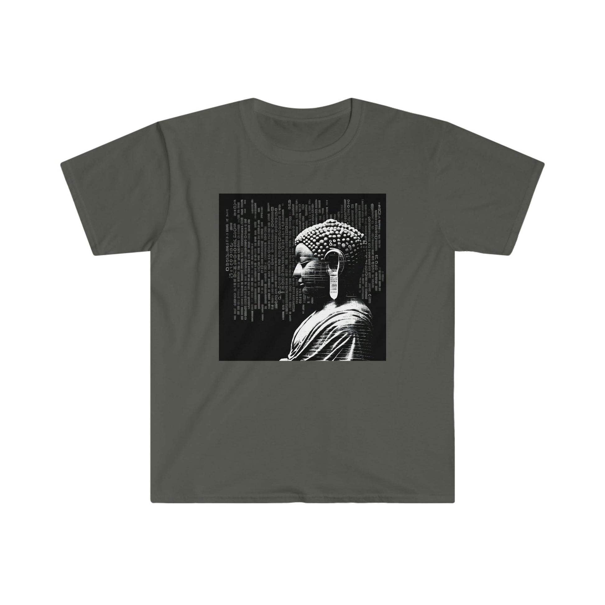 Artificial Intelligence Art T-shir - Men's and Women's Unisex Shirt for Festival and Street Wear - Meta Zen Series v1.1 - Alchemystics.org