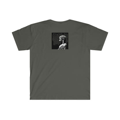 Artificial Intelligence Art T-shir - Men's and Women's Unisex Shirt for Festival and Street Wear - Meta Zen Series v1.1 - Alchemystics.org
