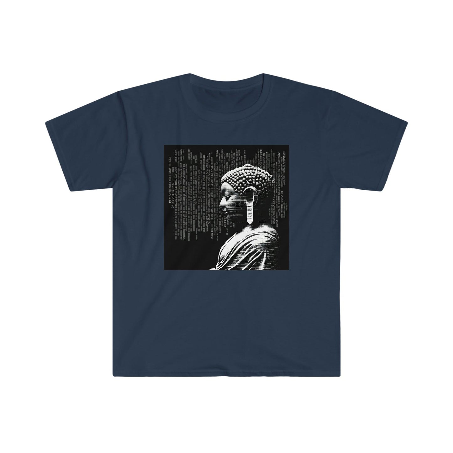 Artificial Intelligence Art T-shir - Men's and Women's Unisex Shirt for Festival and Street Wear - Meta Zen Series v1.1 - Alchemystics.org