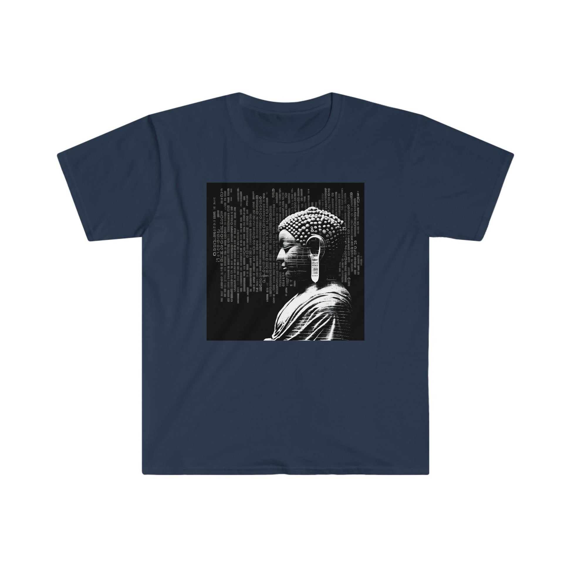 Artificial Intelligence Art T-shir - Men's and Women's Unisex Shirt for Festival and Street Wear - Meta Zen Series v1.1 - Alchemystics.org