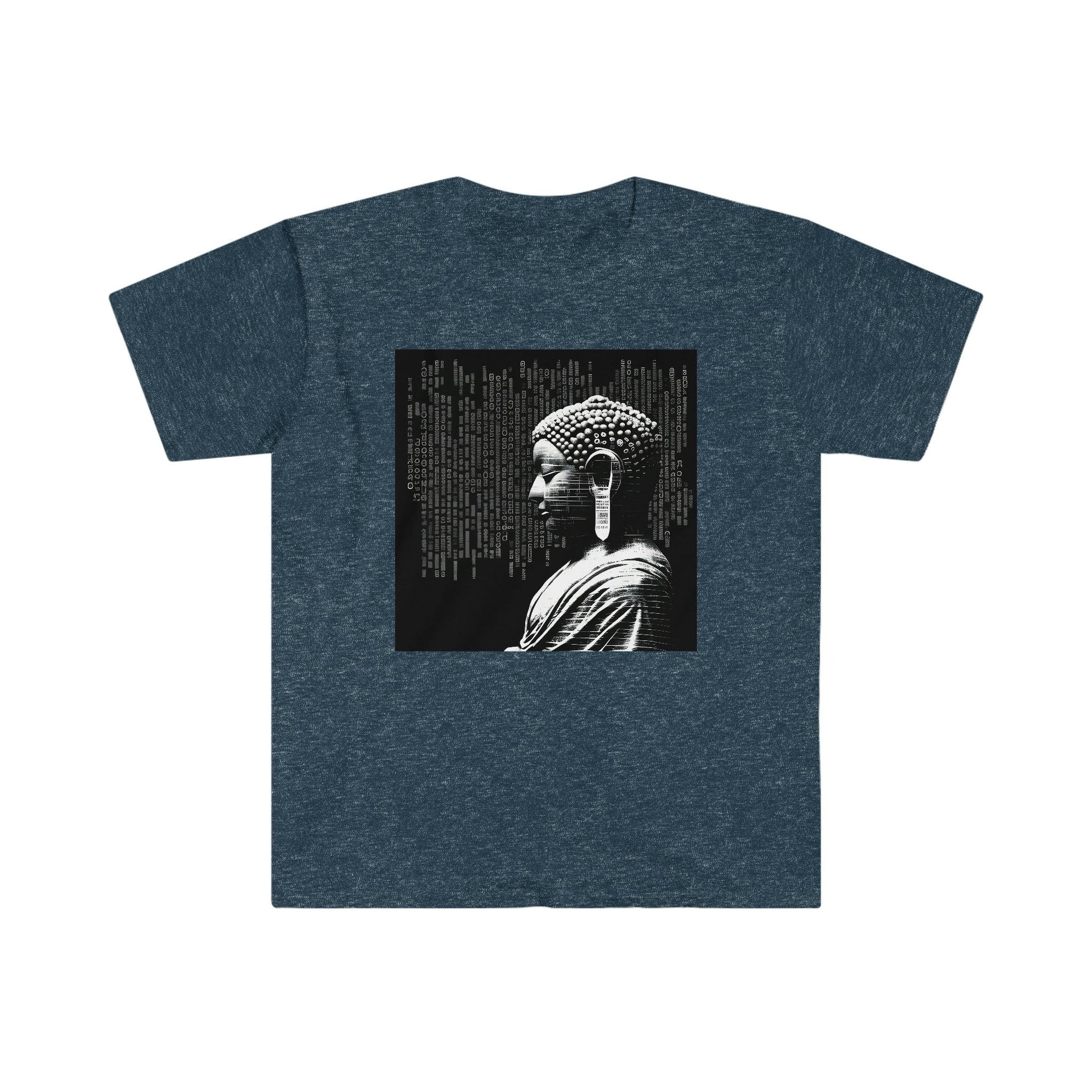 Artificial Intelligence Art T-shir - Men's and Women's Unisex Shirt for Festival and Street Wear - Meta Zen Series v1.1 - Alchemystics.org