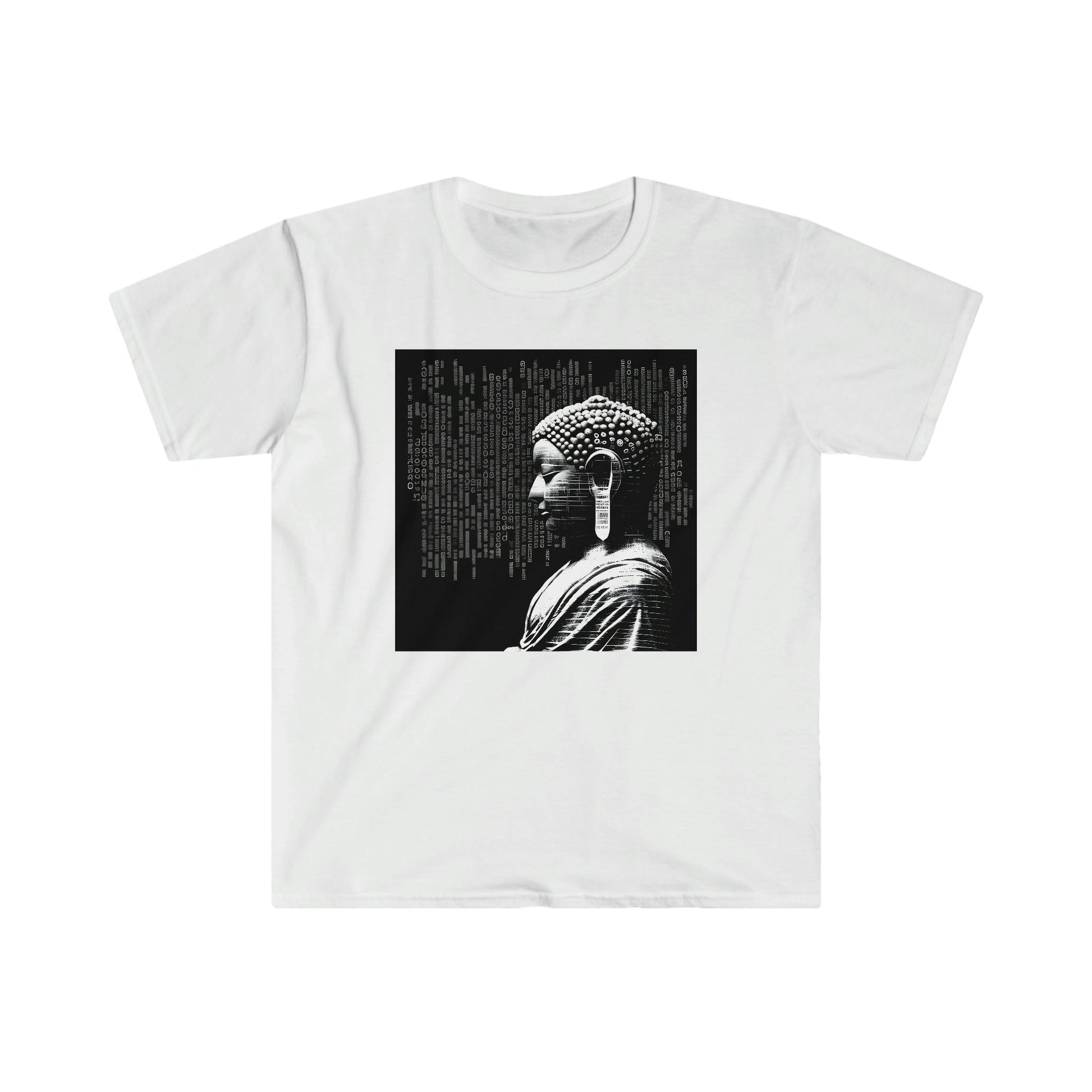 Artificial Intelligence Art T-shir - Men's and Women's Unisex Shirt for Festival and Street Wear - Meta Zen Series v1.1 - Alchemystics.org