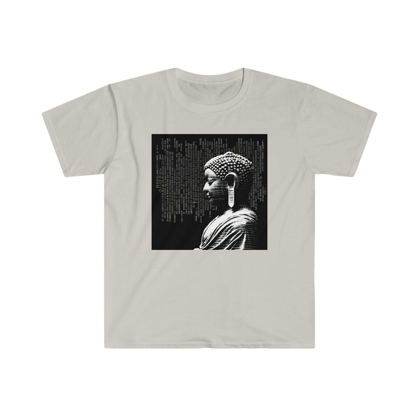 Artificial Intelligence Art T-shir - Men's and Women's Unisex Shirt for Festival and Street Wear - Meta Zen Series v1.1 - Alchemystics.org