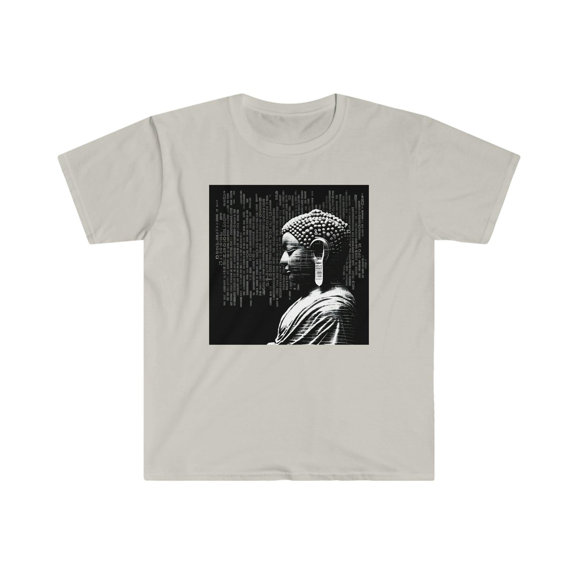 Artificial Intelligence Art T-shir - Men's and Women's Unisex Shirt for Festival and Street Wear - Meta Zen Series v1.1 - Alchemystics.org