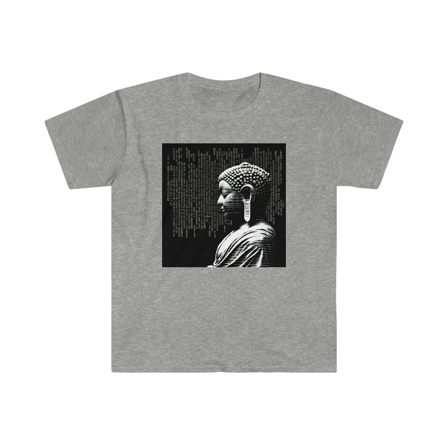 Artificial Intelligence Art T-shir - Men's and Women's Unisex Shirt for Festival and Street Wear - Meta Zen Series v1.1 - Alchemystics.org