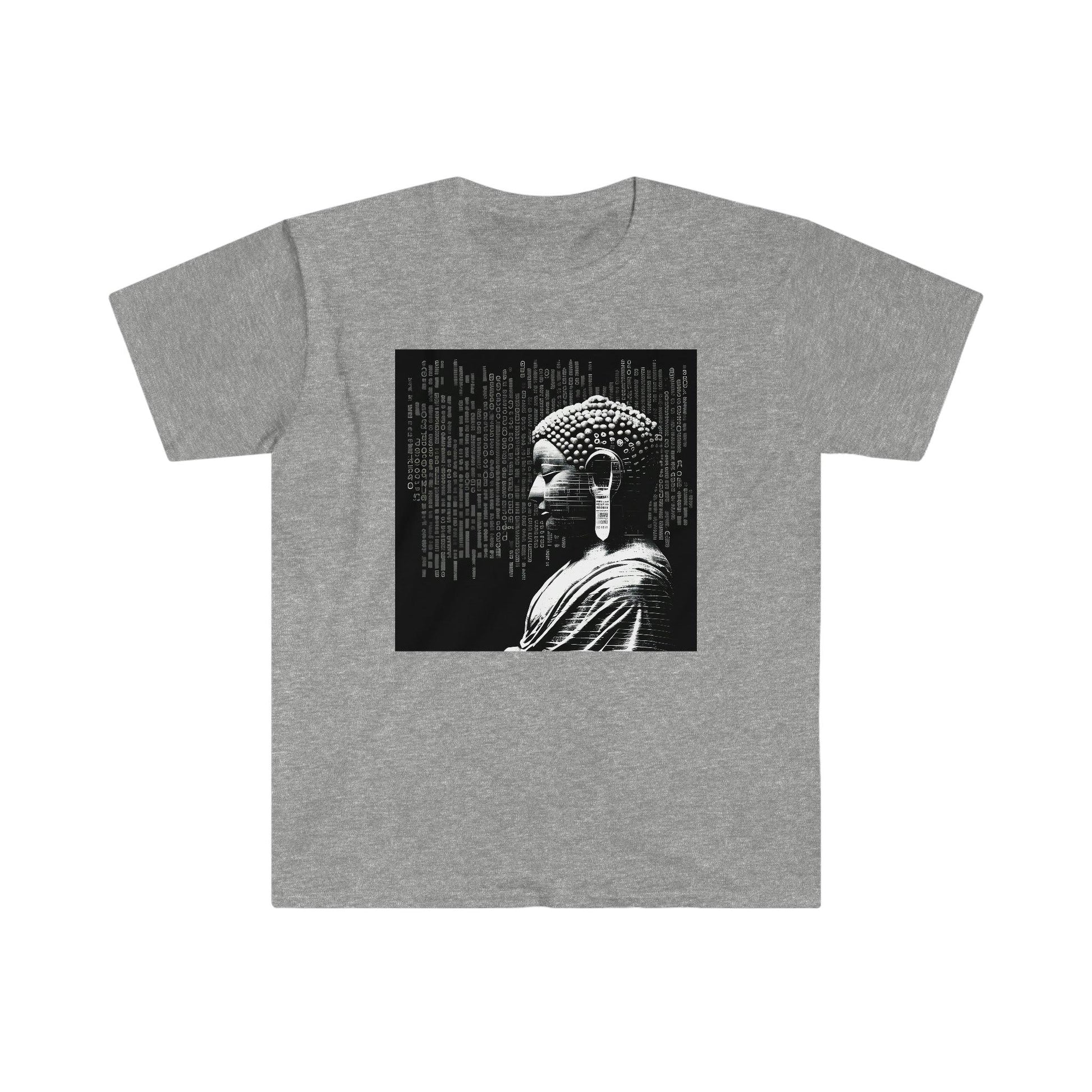 Artificial Intelligence Art T-shir - Men's and Women's Unisex Shirt for Festival and Street Wear - Meta Zen Series v1.1 - Alchemystics.org