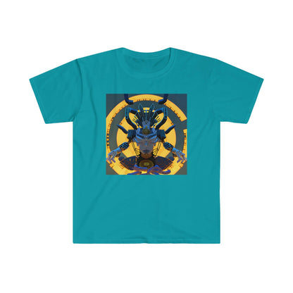 Artificial Intelligence Art T-Shirt - Men's and Women's Unisex Shirt for Festival and Street Wear Chaos Existence Bot v3.1 - Alchemystics.org