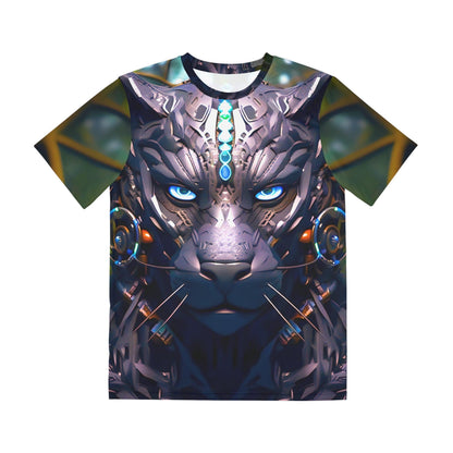 Black Panther of the Jungle Sublimation Shirt - All Over Print (AOP) - Street Rave Festival Wear - Alchemystics.org