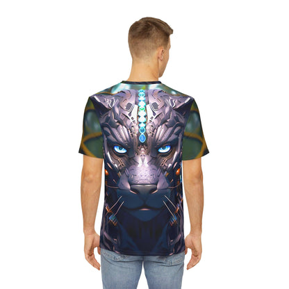 Black Panther of the Jungle Sublimation Shirt - All Over Print (AOP) - Street Rave Festival Wear - Alchemystics.org