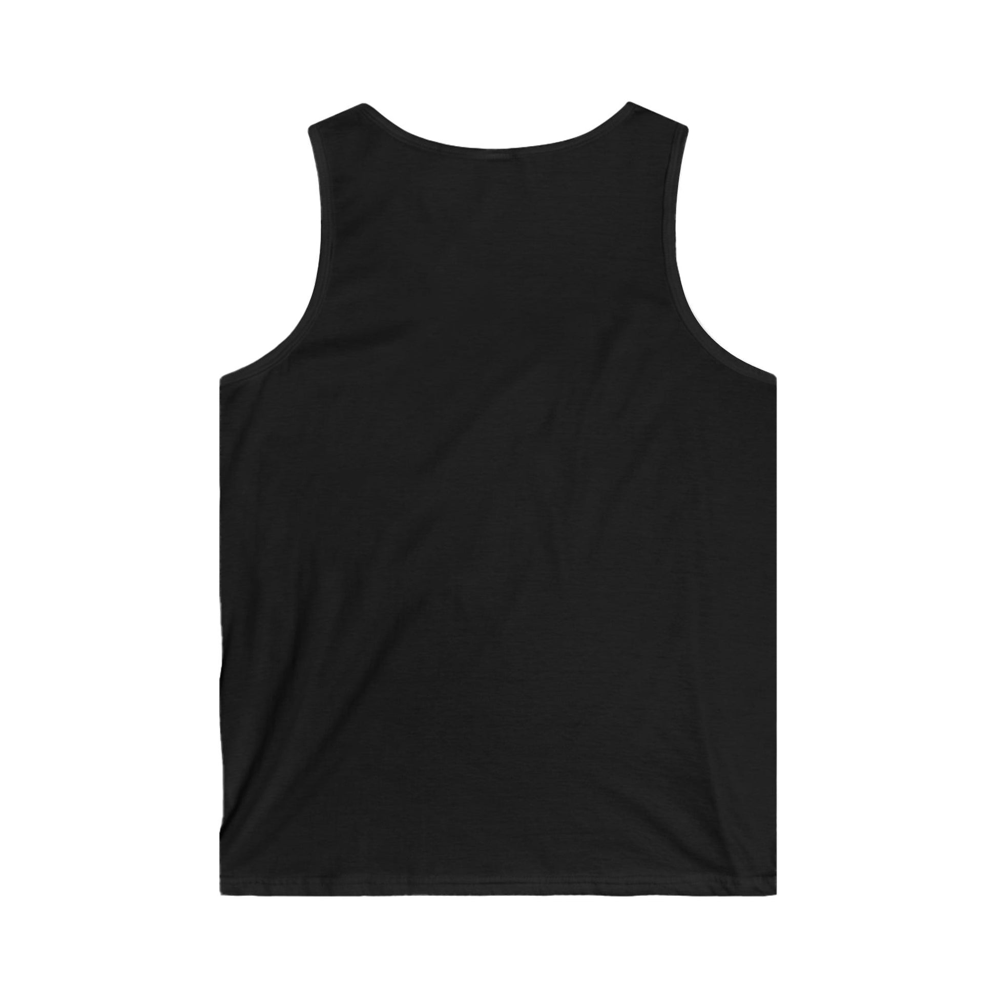 Cameron's Journey to the Eclipse at The Egyptian Pyramids - Visionary Psychedelic Ai Art Men's and Women's Unisex Softstyle Tank Top for Festival and Street Wear - Alchemystics.org