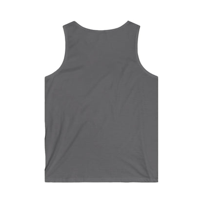 Cameron's Journey to the Eclipse at The Egyptian Pyramids - Visionary Psychedelic Ai Art Men's and Women's Unisex Softstyle Tank Top for Festival and Street Wear - Alchemystics.org