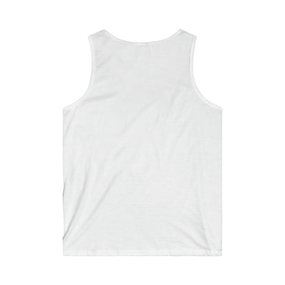 Cameron's Journey to the Eclipse at The Egyptian Pyramids - Visionary Psychedelic Ai Art Men's and Women's Unisex Softstyle Tank Top for Festival and Street Wear - Alchemystics.org