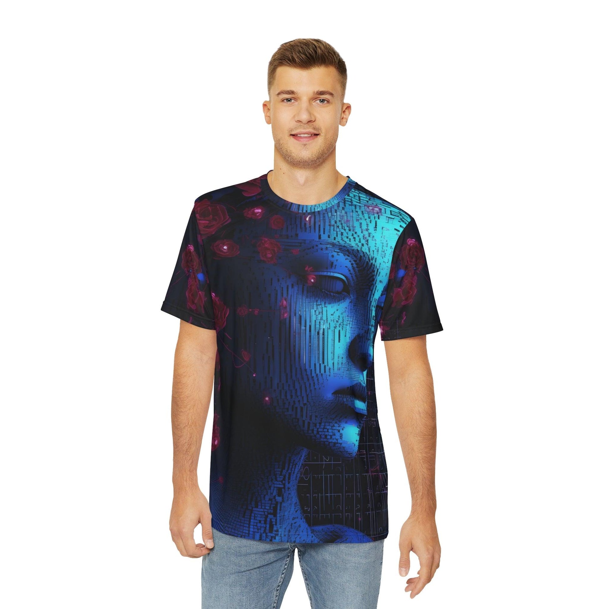 Cyber Matrix Rose Other Worldly Ethereal Vision Quest Shirt - Alchemystics.org