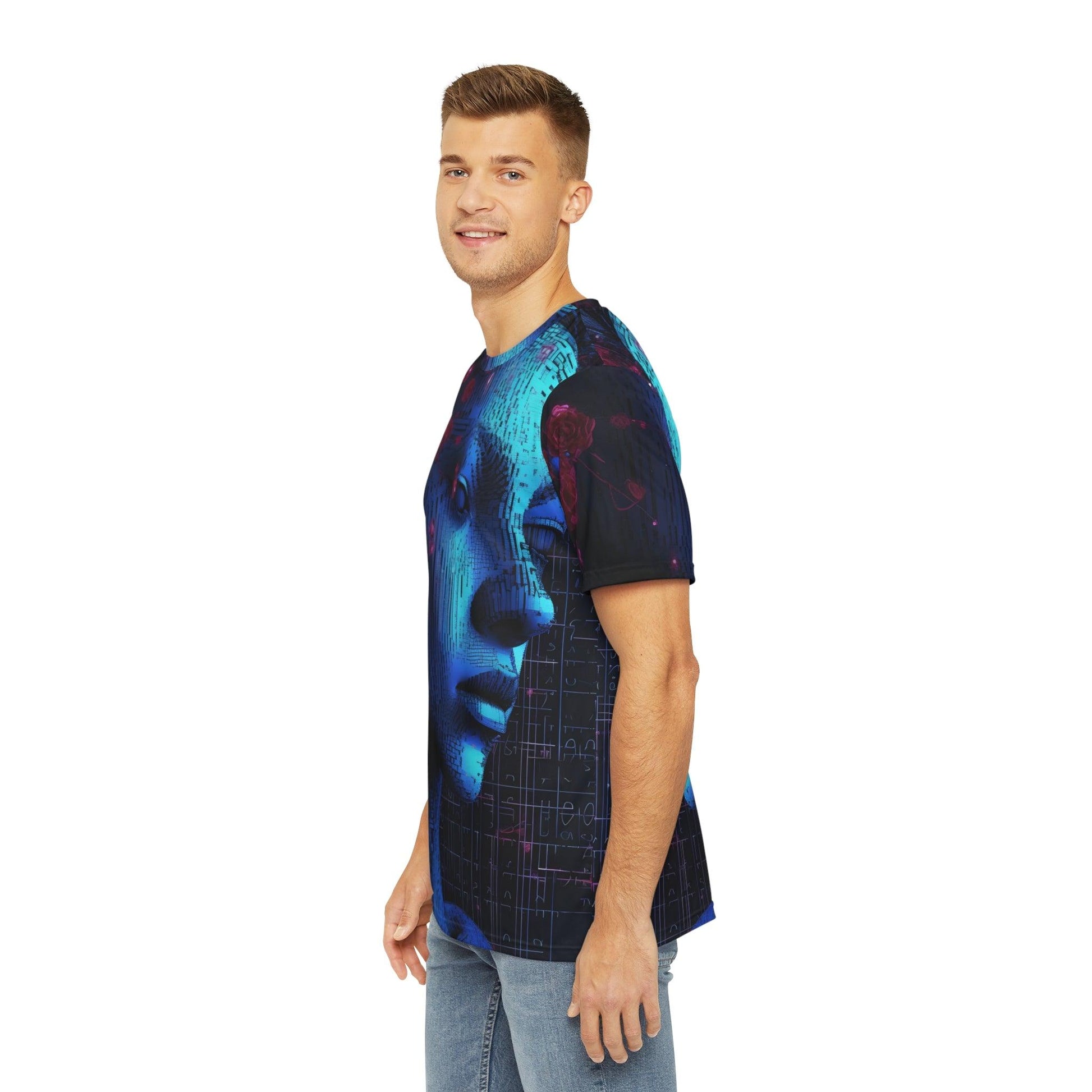 Cyber Matrix Rose Other Worldly Ethereal Vision Quest Shirt - Alchemystics.org